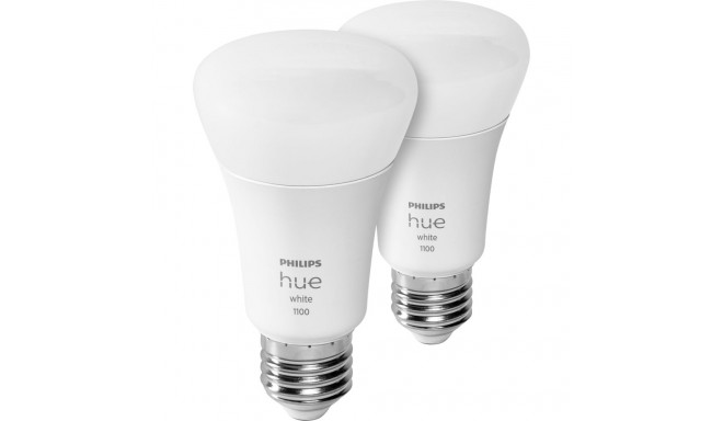 Philips Hue nutipirn komplekt, valge, E27, 1100 lm, 2-PACK