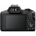 Canon EOS R100 + 18-45 + 55-210mm, must (avatud pakend)