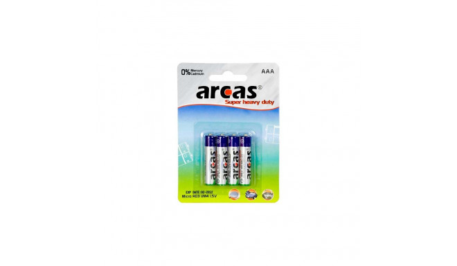 Arcas | AAA/R03 | Super Heavy Duty | 4 pc(s)