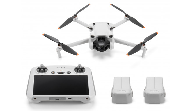 DJI Mini 3 Fly More Combo DJI RC juhtpuldiga 2024 (avatud pakend)