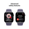 Nutikell Apple Series 11 GPS 46mm Silver/Purple Fog Sport M/L
