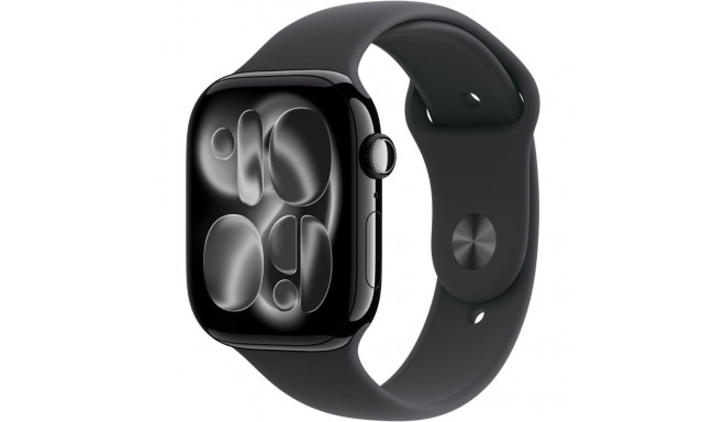 Nutikell Apple Series 11 GPS 42mm Jet Black/Black Sport S/M