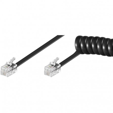 Cable 2xRJ10 (4P4C), 2.0m