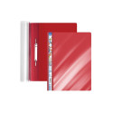 Clip file A4 Forofis PP red glossy