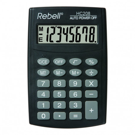Calculator pocket Rebell HC208