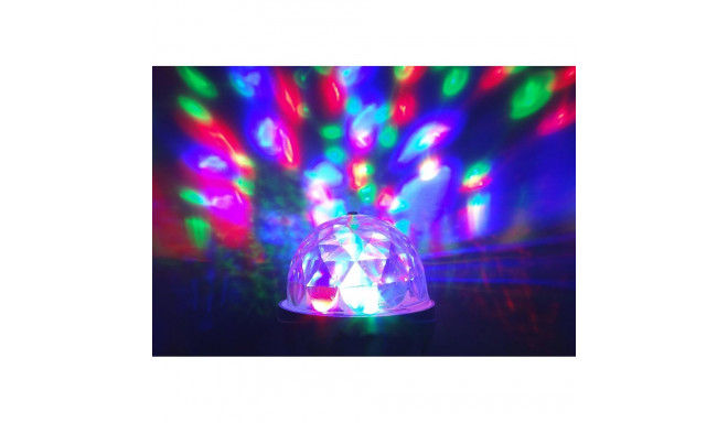 disco LED E27 3W RGB IP20 pirn
