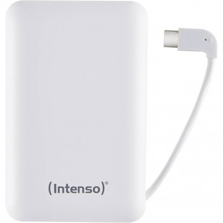 Intenso Powerbank XC10000 valge + USB-A to Type-C kaabel 10000 mAh