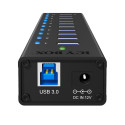 ICY BOX IB-AC6110 10-portiline USB 3.0 jaotur