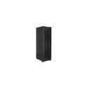 RACK CABINET 19" FREE-STANDING 42U/800X800 (FLAT PACK) WITH MESH DOOR LCD BLACK LANBERG