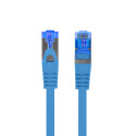 Lanberg patchcord Cat.6A S/FTP LSZH CCA 1m, blue