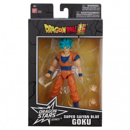 DRAGON STARS  Poseable figure with accessories, 16 cm - Super Saiyan Blue Goku