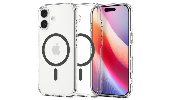 SPIGEN ULTRA HYBRID MAG MAGSAFE IPHONE 17 CLEAR/GRAPHITE