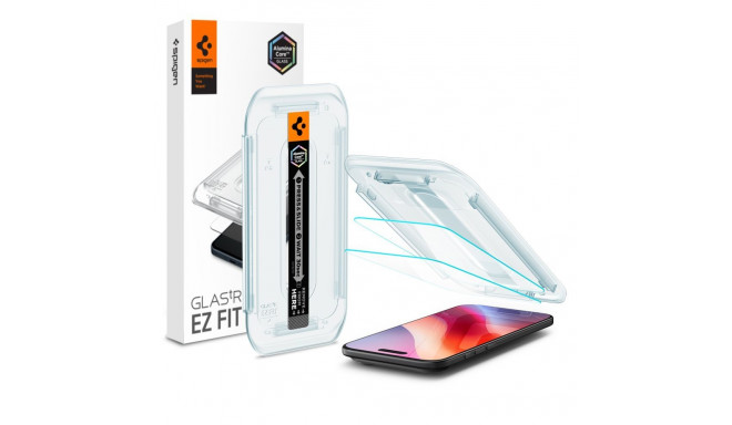 SZKŁO HARTOWANE SPIGEN GLAS.TR ”EZ FIT” 2-PACK  IPHONE AIR CLEAR