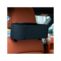 Seat back storage box black