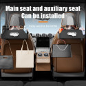 Car organizer for front seats with compartments OXFORD black Car organizer for front seats with compartments OXFORD black