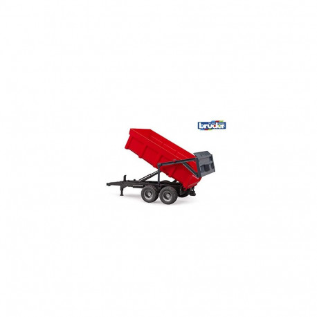 BRUDER tipping trailer with automatic - 02211