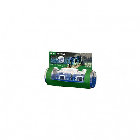 World Tunnel Box U-Bahn Glow in the Dark (blau)