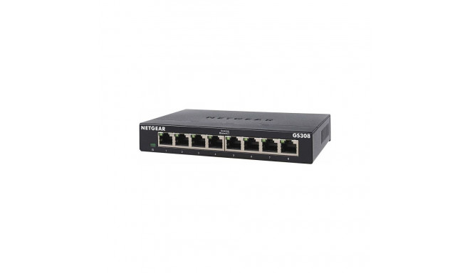 Netgear GS308-300PES, Switch (Black)