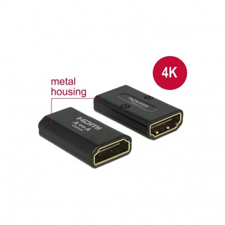 HDMI-A Buchse > HDMI-A Buchse 4K (schwarz, Gender Changer)
