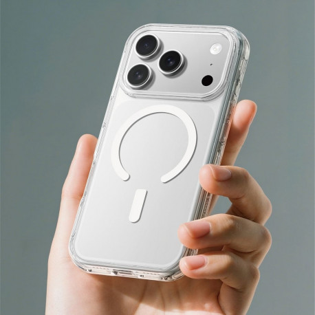 AmazingThing Titan Pro Case for iPhone 17 Pro MagSafe Compatible - Transparent