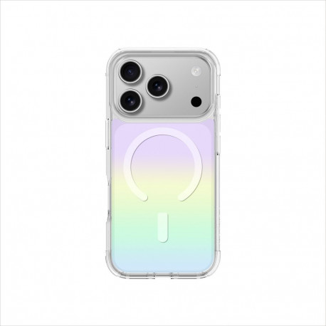 AmazingThing Minimal Mag case for iPhone 17 Pro Max compatible with MagSafe rainbow - multicolor