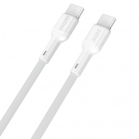 Dudao L9C Max 240W PD USB-C - USB-C Cable 1.2m - White