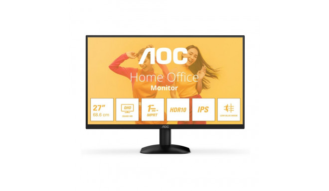 AOC B3 Q27B35E arvutimonitor 68.6 cm (27") 2560 x 1440 pikslit Quad HD LED must
