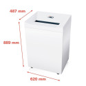 HSM Pure 740 shredder, 145 l, 3,9 mm
