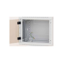 Triton RBA-12-AS6-CAX-A1 seinapealne rack-kapp 12U valge