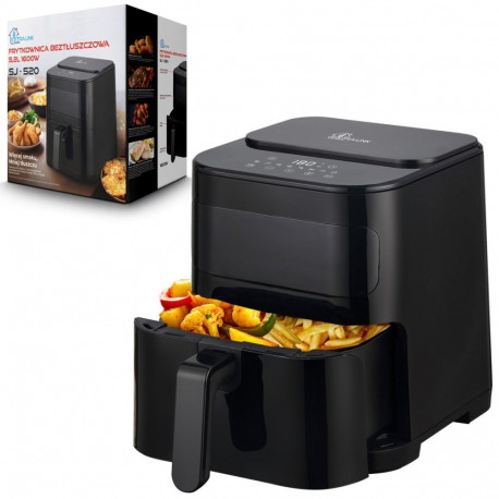 Extralink õhufritüür SJ-520 HOME AIR 5.2L EU 1600W, must