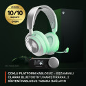 Steelseries 61525 juhtmega peavõru gaming USB Type-C valged kõrvaklapid