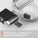 Steelseries 61525 juhtmega peavõru gaming USB Type-C valged kõrvaklapid