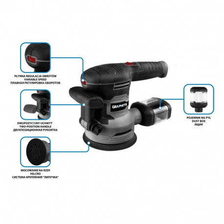 Graphite 59G349 põrandapoleerija/lihvija