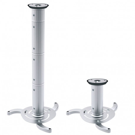Silver ceiling mount for projectors from 80 mm to 980 mm