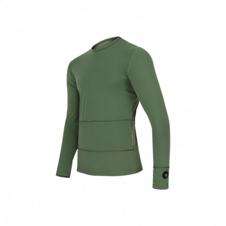 Glovii GJ1CXL shirt/top T-shirt Crew neck Long sleeve Elastane, Polyester