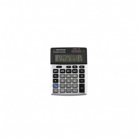Esperanza ECL102 calculator  Black, Silver
