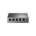 TP-Link 5-portine gigabitine lauapealne PoE lüliti 4-pordiga