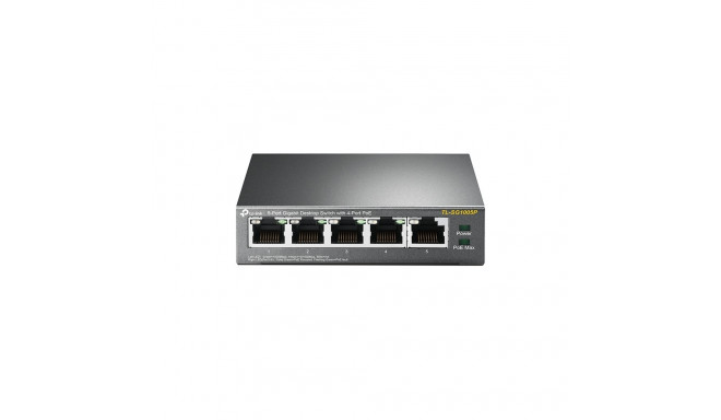 TP-Link 5-Port Gigabit Desktop PoE Switch with 4-Port