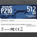 Patriot Memory P210 2.5" 512 GB Serial ATA III