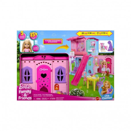 Barbie rozkładany domek dla lalek chelsea