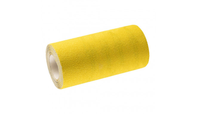 Papier ścierny żółty w rolce 2,5 m x 115 mm, P40