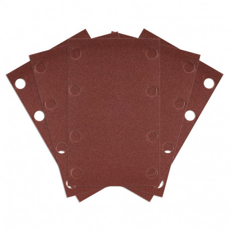 ristkülikukujuline lihvpaber 8 auguga 130 x 80 mm P240 04-623 jaoks, 5 tk