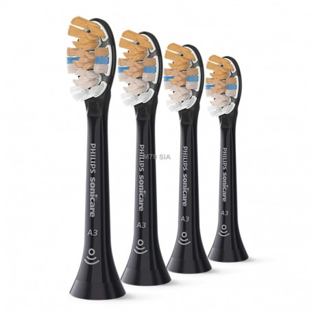 Sonicare harjapead HX9094/88 A3 premium kõigiühes 4tk, must