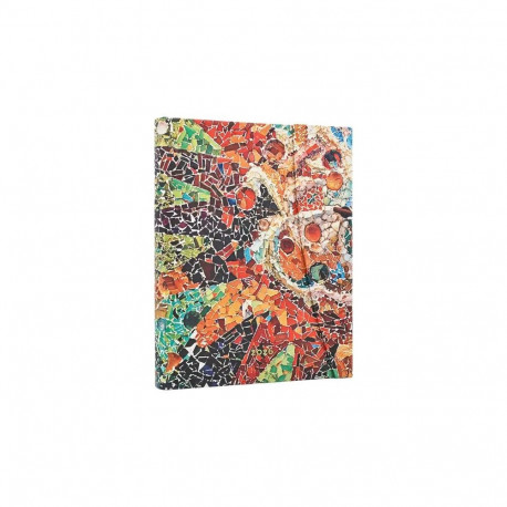 Raamatkalender 2026 Paperblanks Gaudi’s Sun Ultra päev