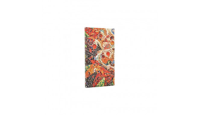 Raamatkalender 2026a Paperblanks  Gaudi’s Sun Slim nädal horisontaalne