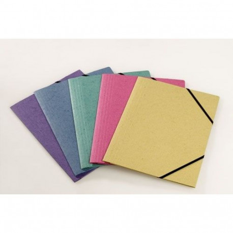 Dokumendimapp naturaalne, A4 kummiga Räpina