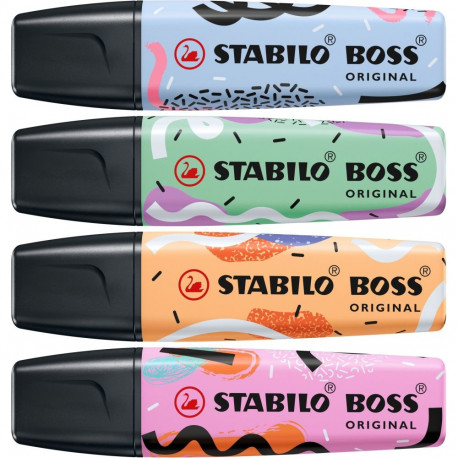 Helestusmarker Stabilo BOSS ORIGINAL by Ju Schnee 2+5 mm, fuksia roosa
