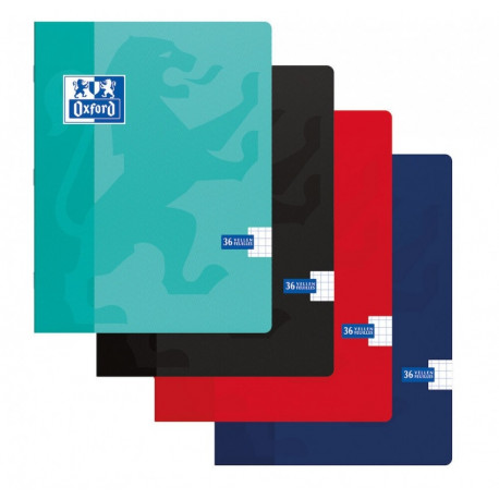 Kaustik  A5+165x210 ruut5x5 36 lehte OXFORD