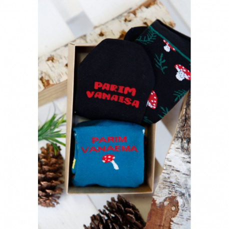 SOKISAHTEL PARIMAD VANAVANEMAD kinkekarp 2 sokipaariga BRILENNO 425