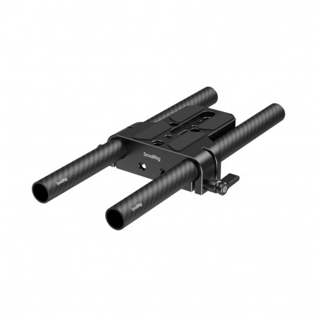 SmallRig alumine kinnitusplaat 5609 kahe 15mm varda klambriga